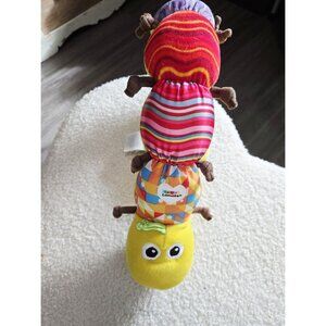 TOMY Lamaze Learning Curve Caterpillar Inchworm 24" Plush Crinkle Rattle Toy